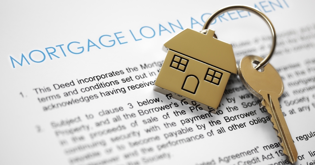 mortgage loan agreement with keys