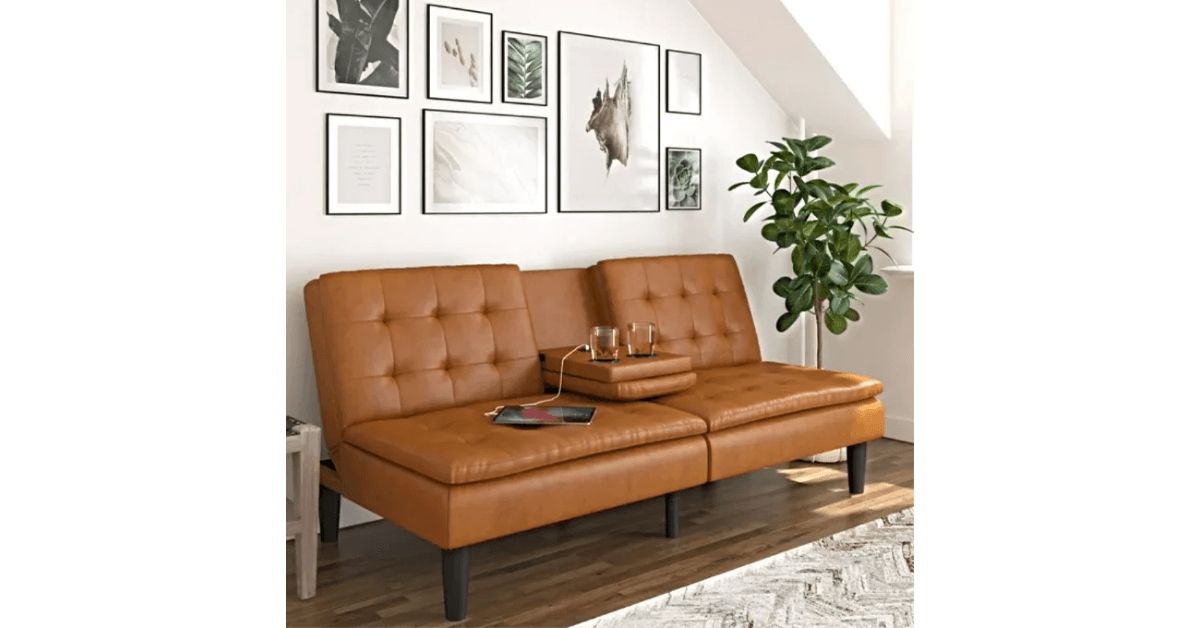 Mainstays Memory Foam Futon
