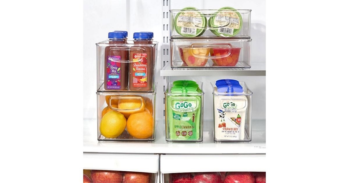 kitchen organization and storage set