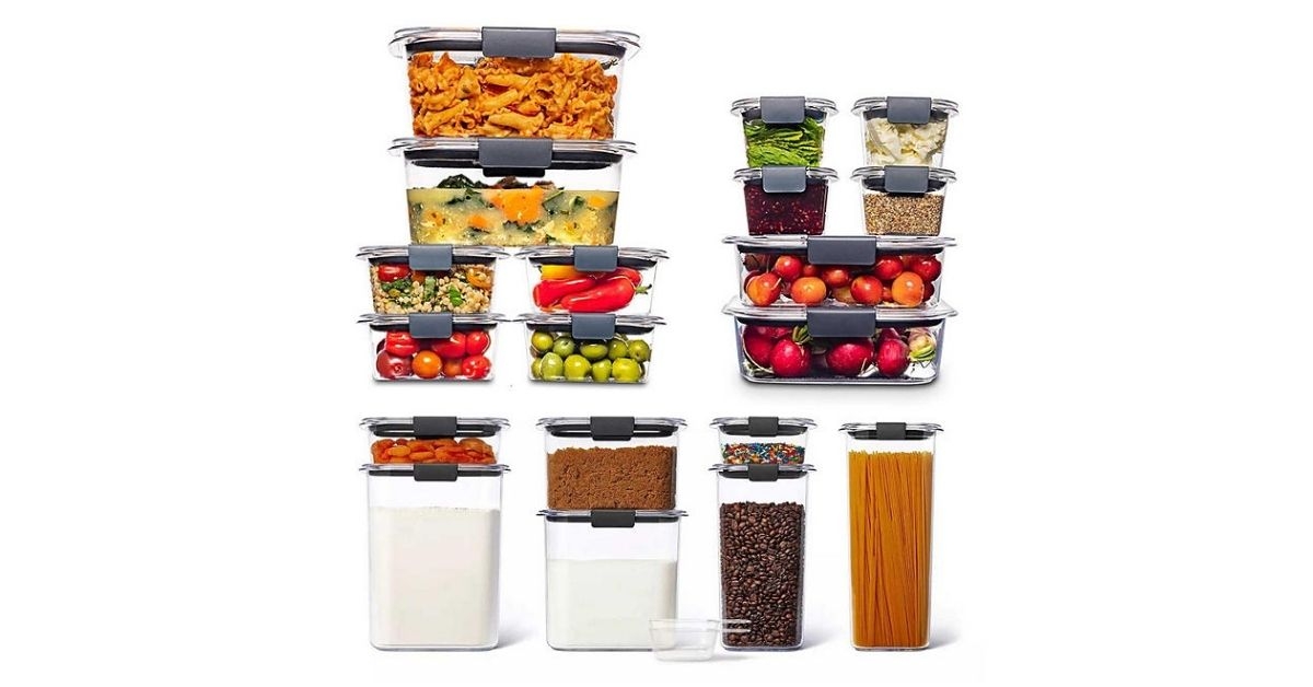 leak proof food and pantry storage