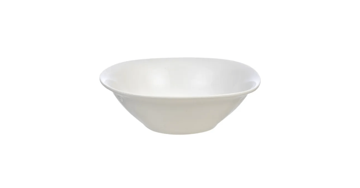 Royal Norfolk Contemporary White Square Stoneware Bowl