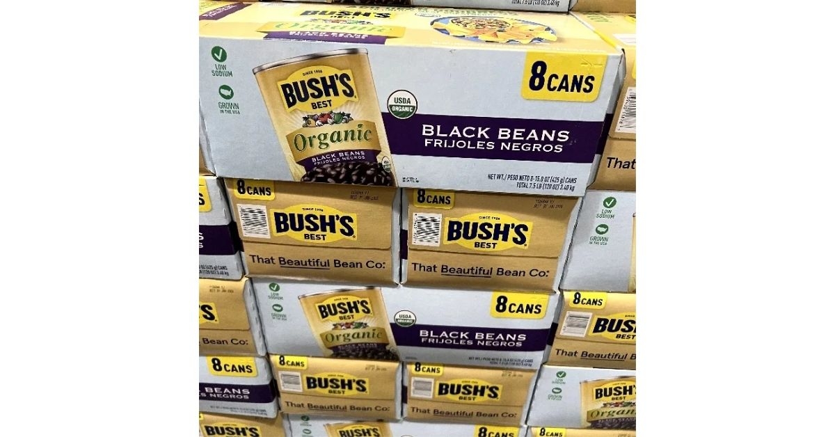 Bush's Organic Black Beans