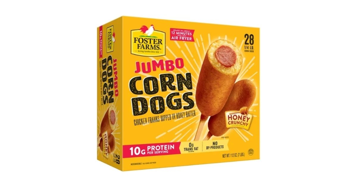 Foster Farms Jumbo Chicken Corn Dogs