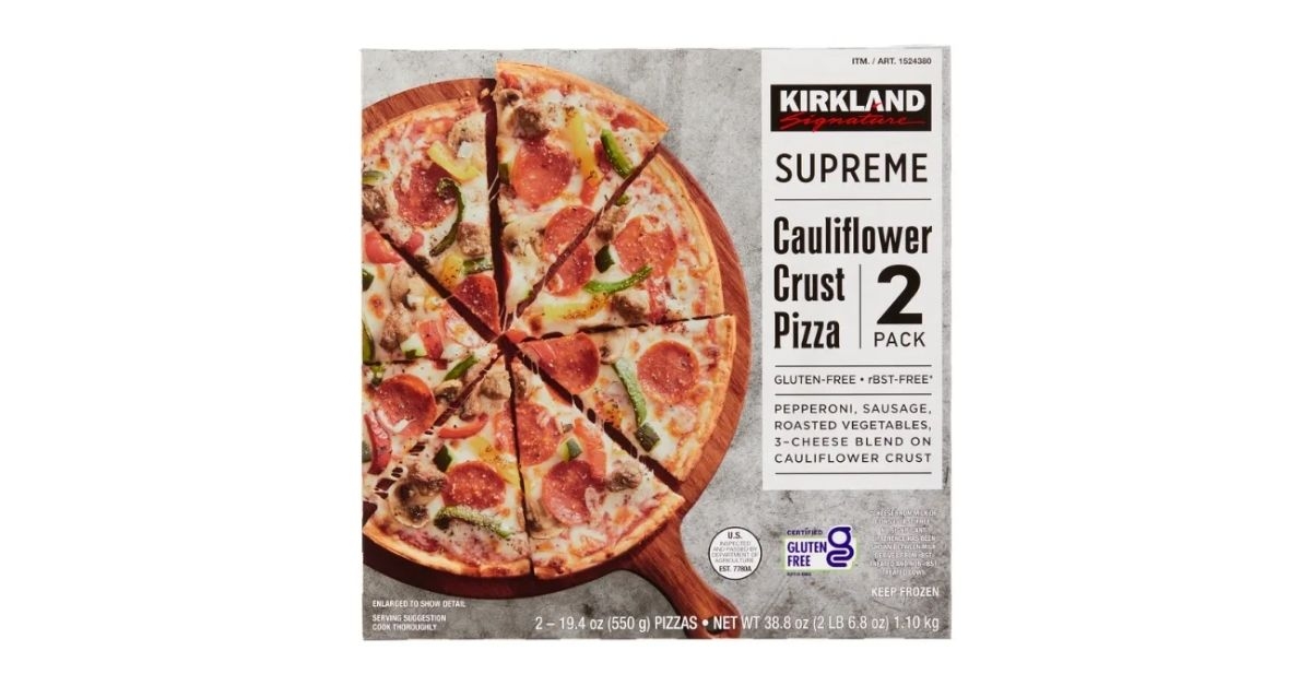 Kirkland Signature Cauliflower Crust Pizza