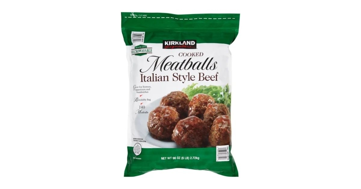 Kirkland Signature Meatballs, Italian Style Beef