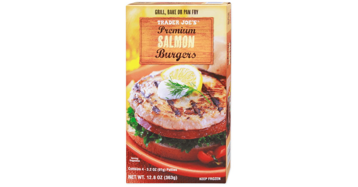 Premium Salmon Burgers