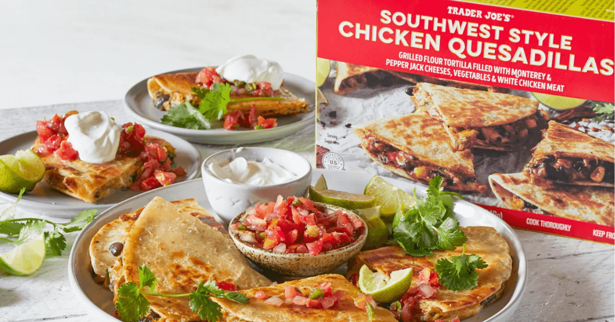 Southwest Style Chicken Quesadillas
