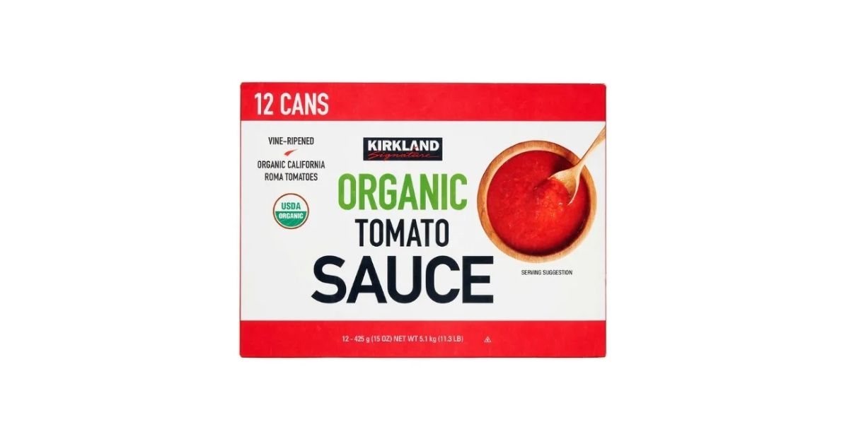 Kirkland Signature Organic Tomato Sauce
