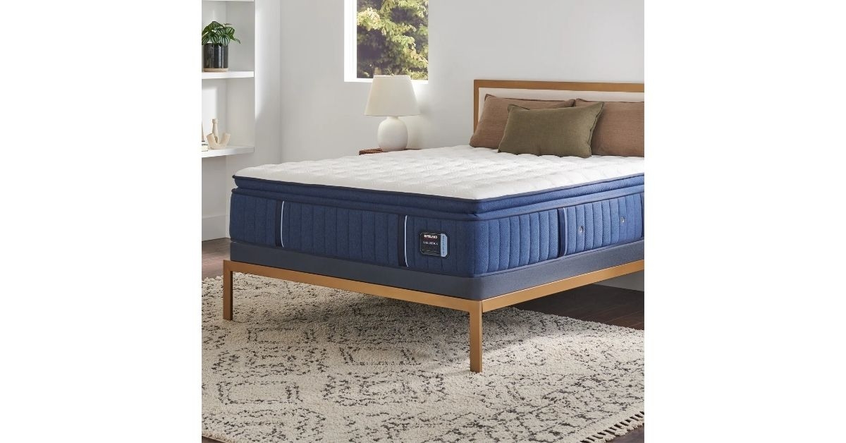 Stearns and Foster Queen Bed 