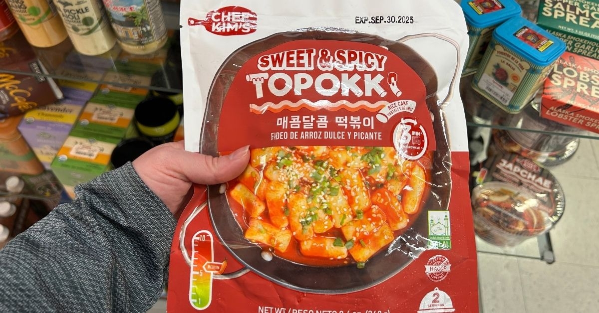 sweet and spicy topokki