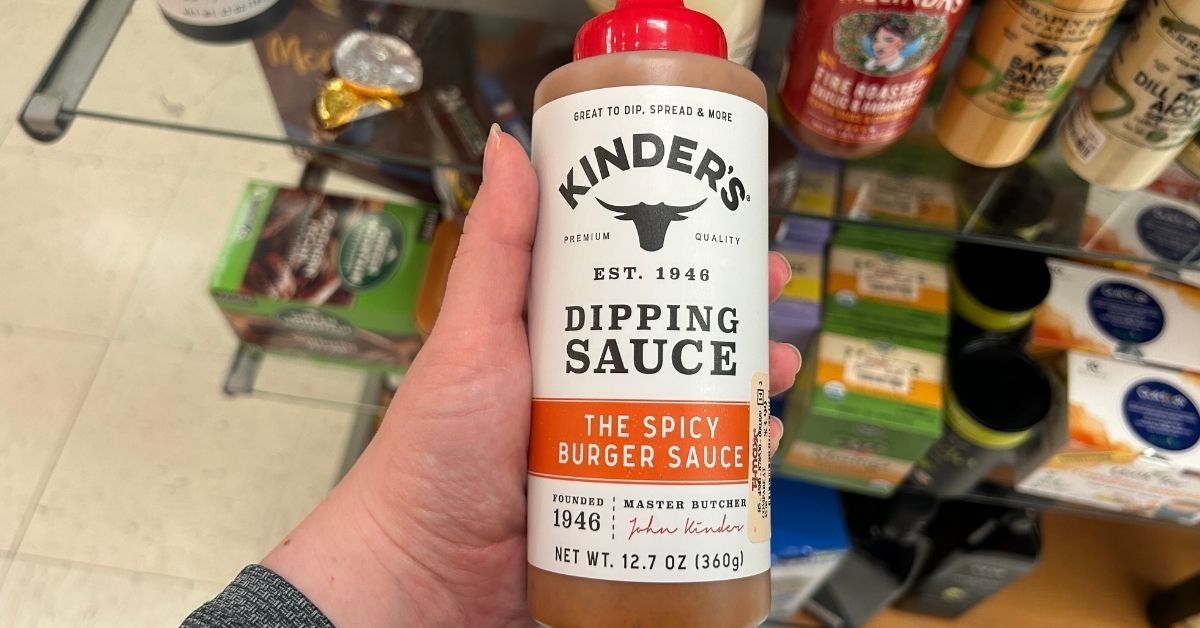a bottle of spicy burger sauce