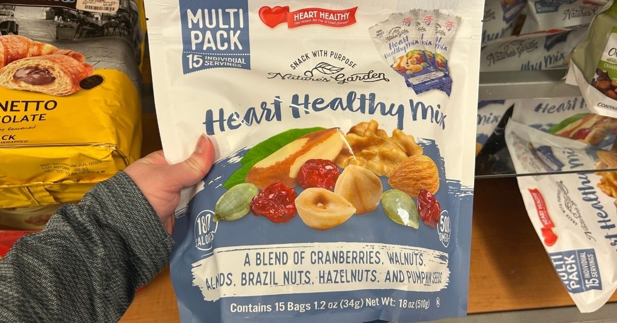 Pack of healthy mix snack