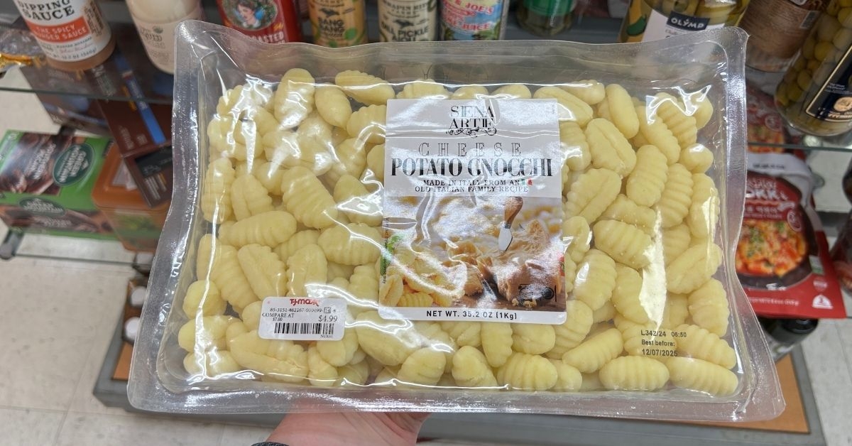 pack of cheese potato gnocchi