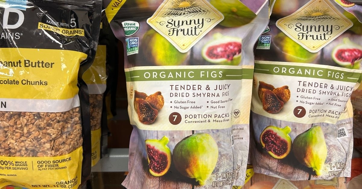 a pack of organic figs