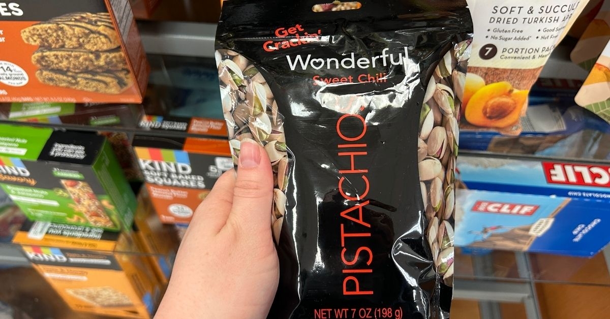 sweet chilli pistachios
