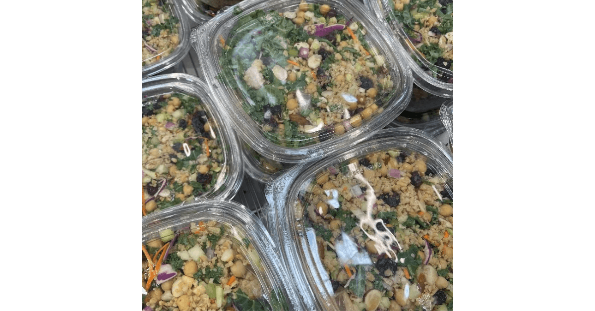 Costco's Grain and Celery Salad bowls