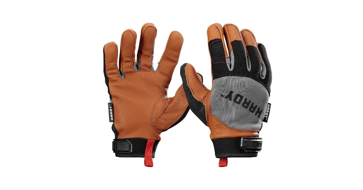 goatskin leather work gloves