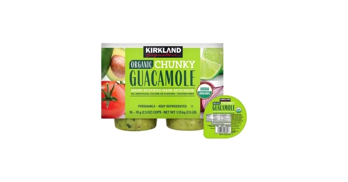 Kirkland Signature Organic Chunky Guacamole
