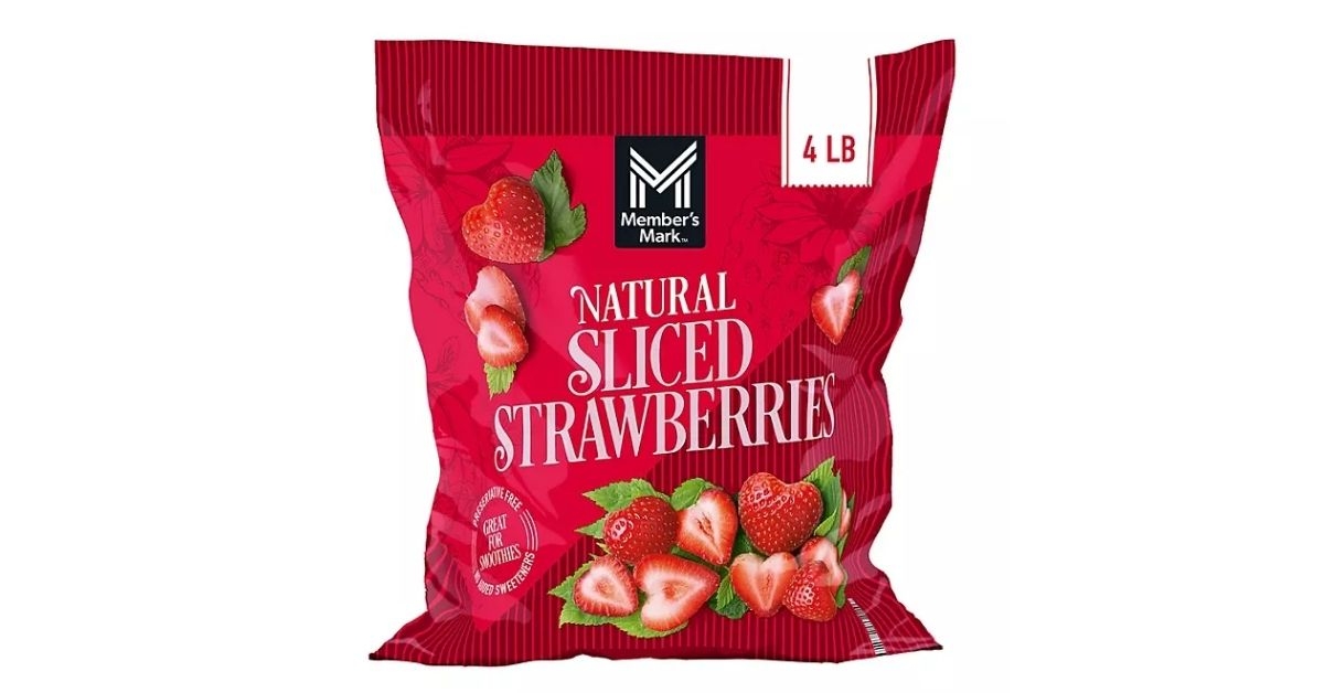 Member's Mark Natural Sliced Strawberries