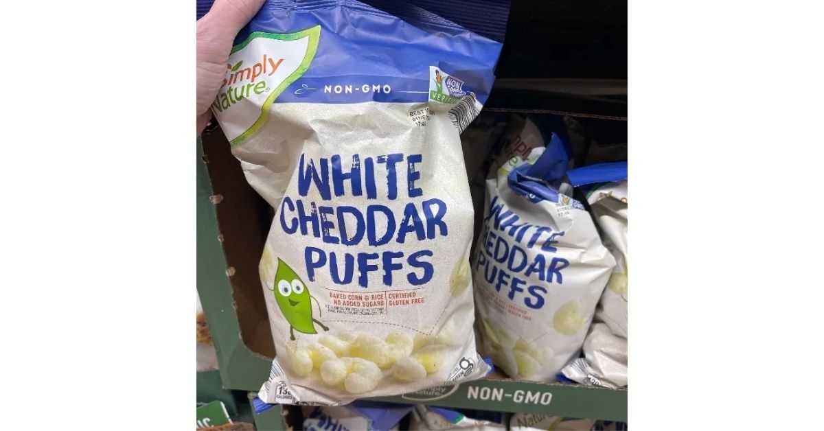 Simply Nature White Cheddar Puffs 