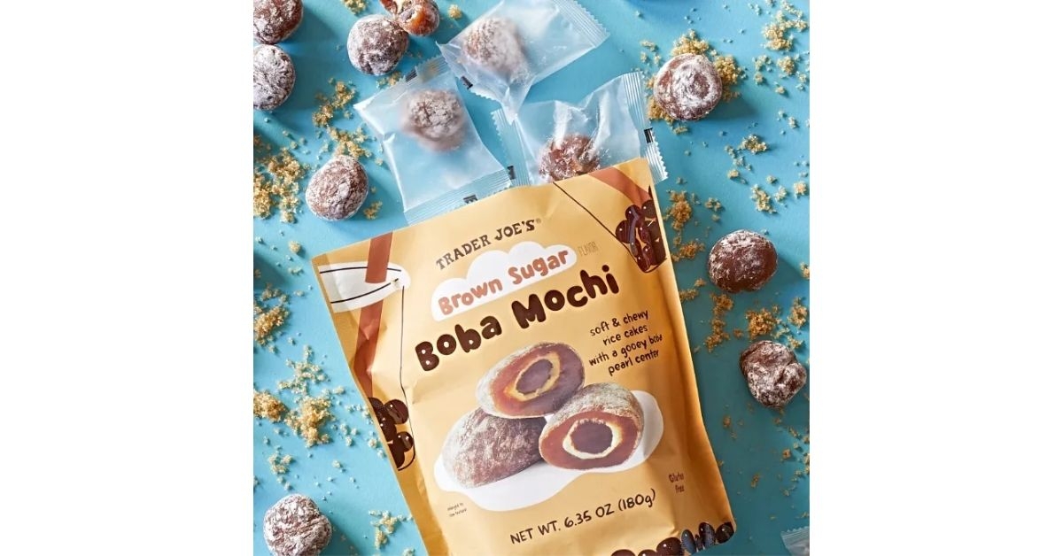 Brown sugar boba mochi