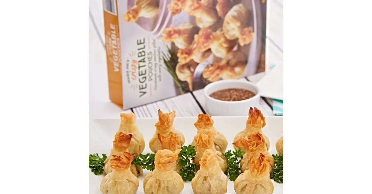 Crispy vegetable pouches