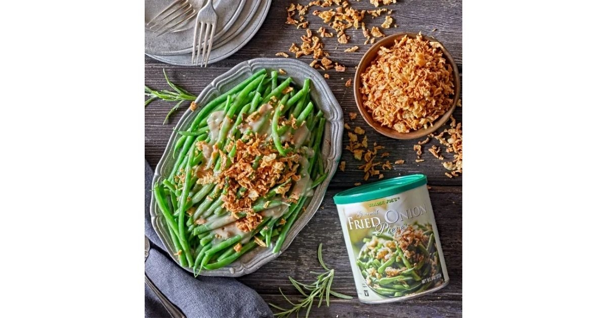 Gourmet fried onion pieces