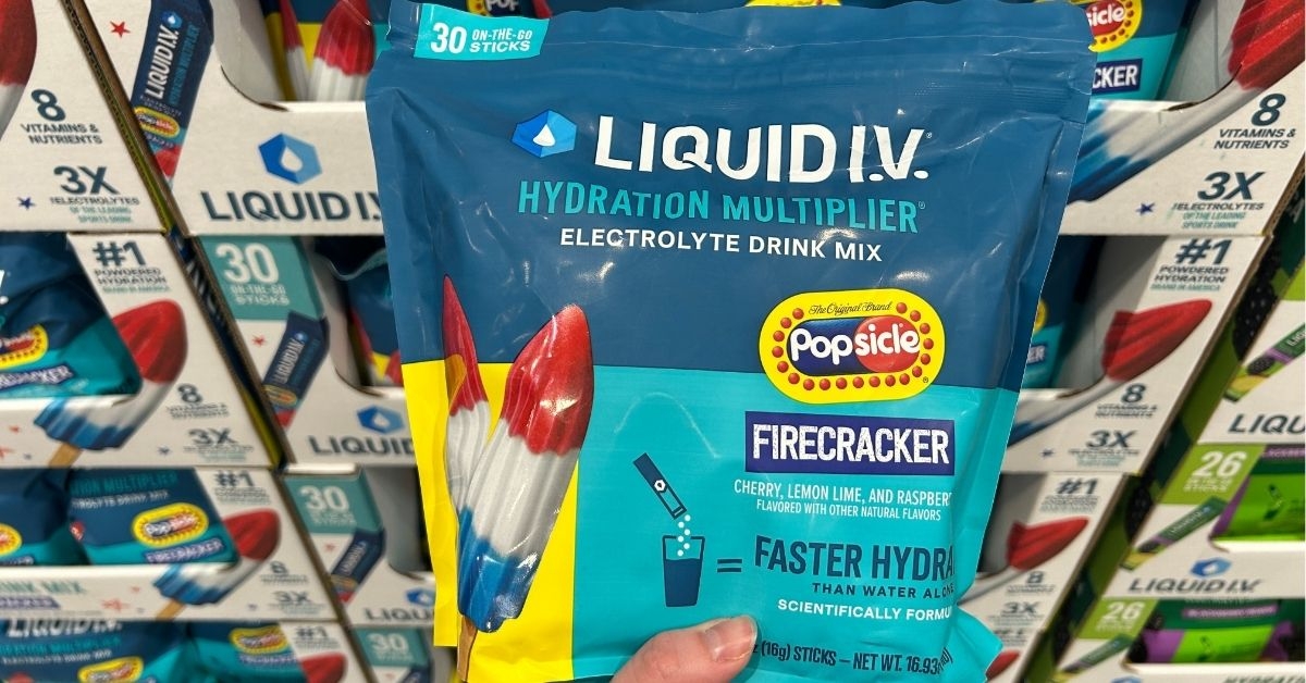 pack of electrolyte drink mix