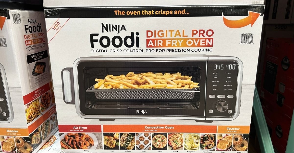 A digital air fry oven