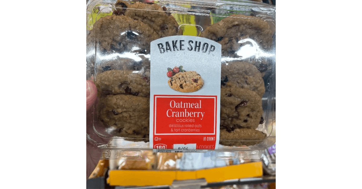 Oatmeal Cranberry Cookies