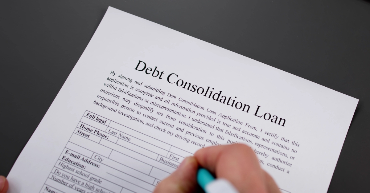 debt consolidation loan form