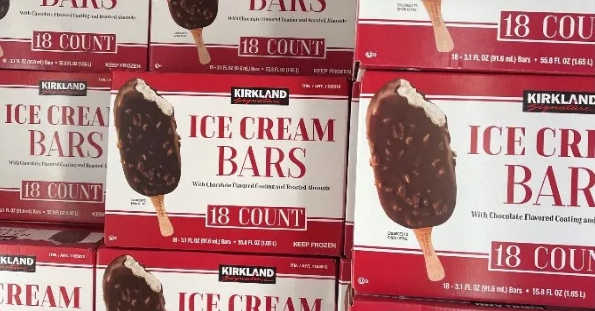 Kirkland Signature Ice Cream Bars 