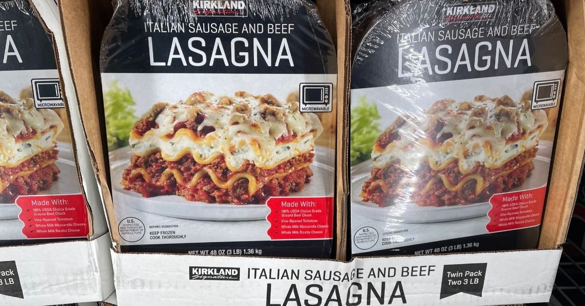 italian sausage and beef lasagna
