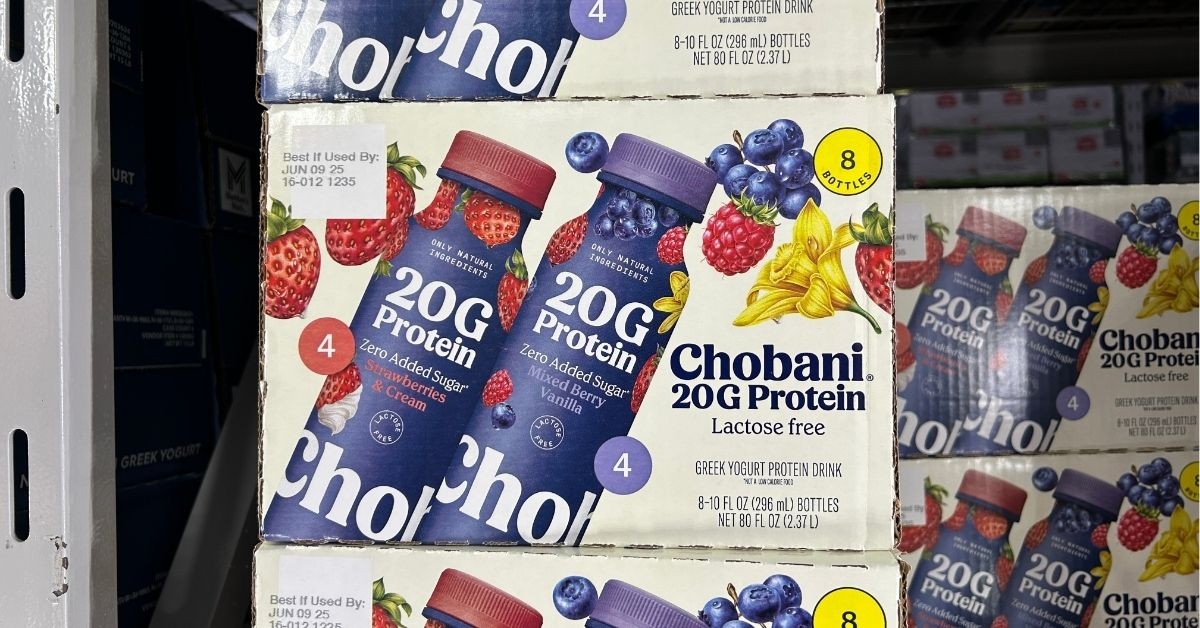 chobani protein drinks