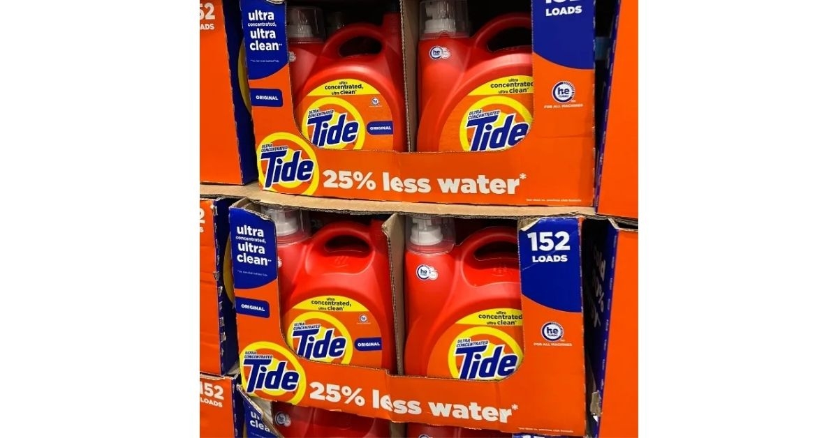 Tide laundry detergent