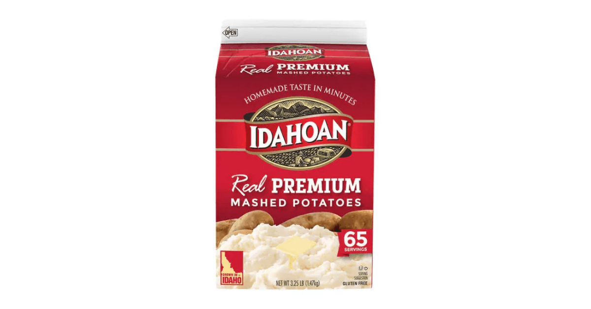 Idahoan Real Premium Mashed Potatoes