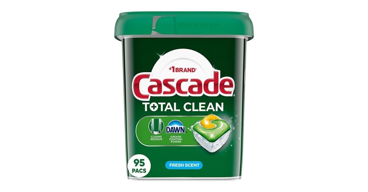 total clean dishwasher detergent