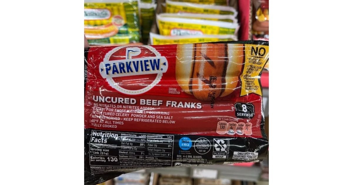 Parkview Uncured Beef Franks 