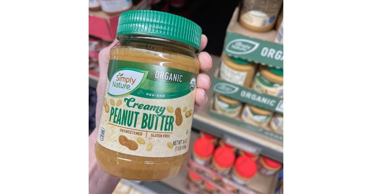Simply Nature Organic Creamy Peanut Butter 