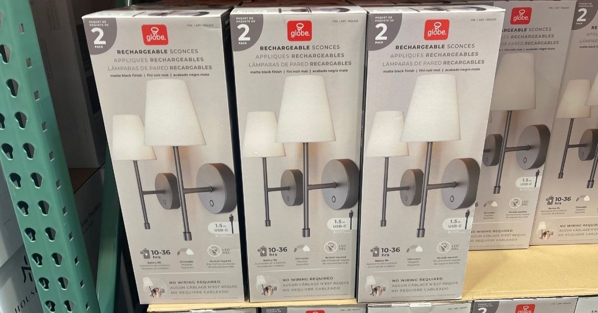 rechargeable wall sconces