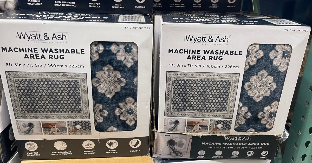 machine washable rug