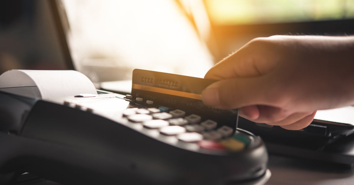 paying by credit card 