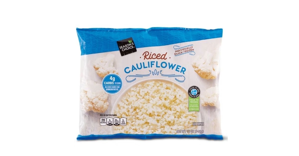 seasons choice riced cauliflower