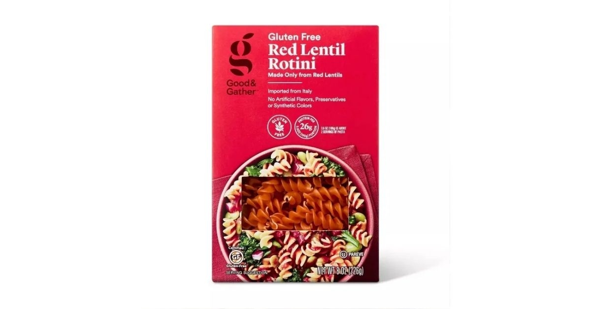 Good & Gather Gluten Free Red Lentil Rotini
