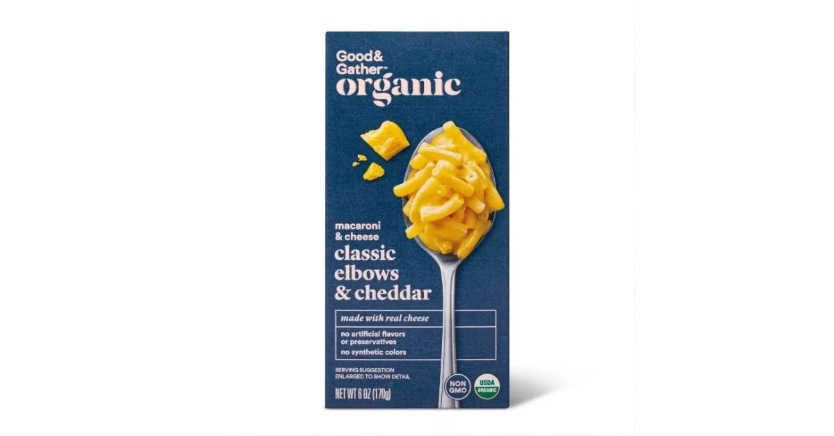 Good & Gather Organic Elbow & Cheddar Macaroni Cheese