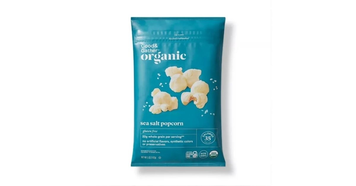 Good & Gather Sea Salt Organic Popcorn