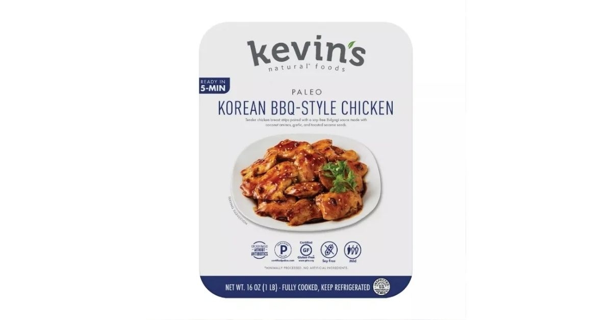 Kevin's Natural Foods Korean BBQ-Style Chicken