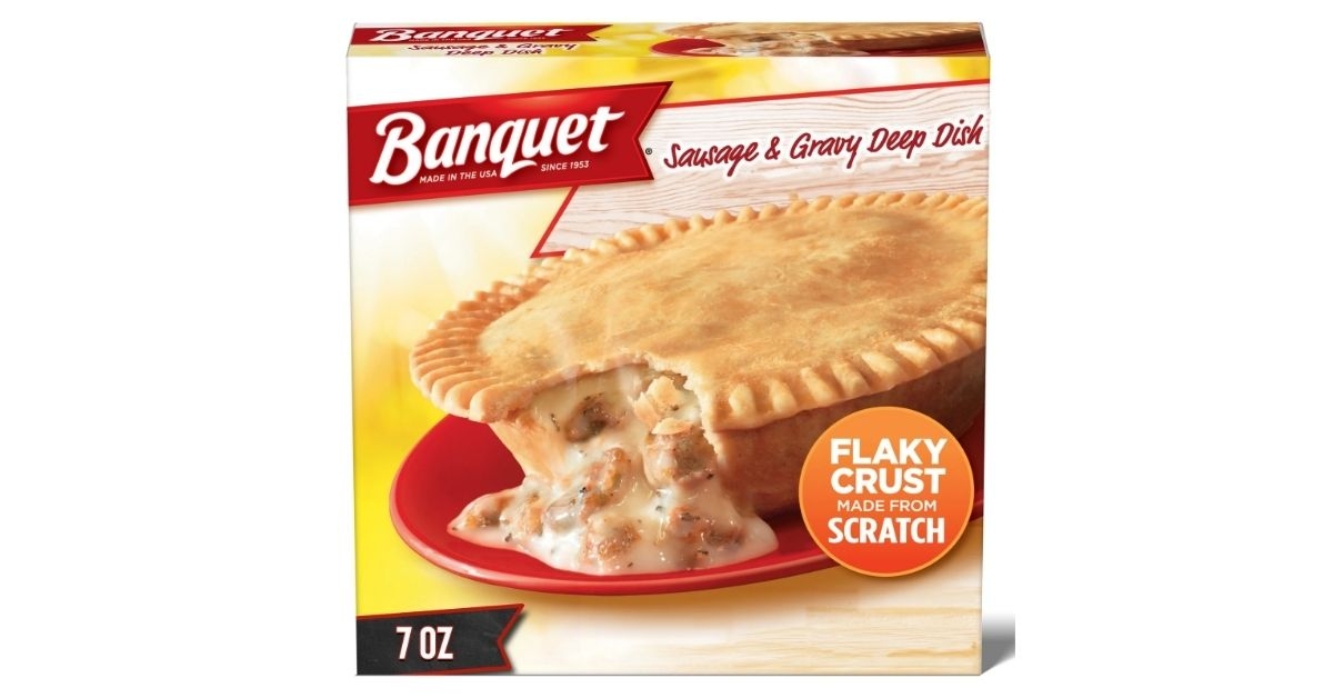 banquet sausage and gravy deep dish pot pie