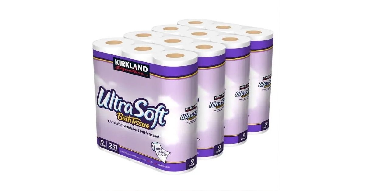 Costco Kirkland ultra soft bath tissue