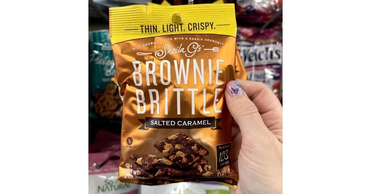 Sheila G's Salted Caramel Brownie Brittle